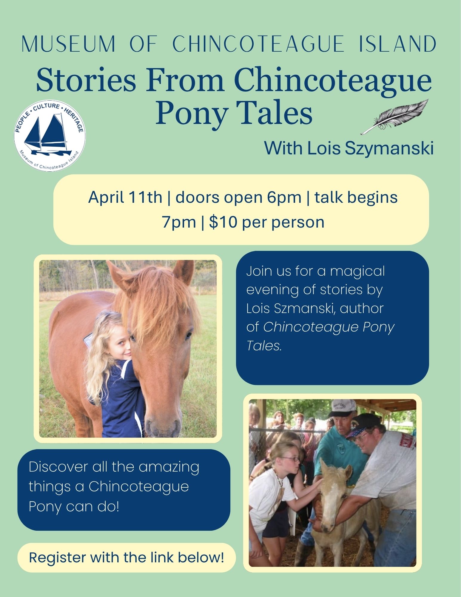 Stories From Chincotegue Pony Tales Event